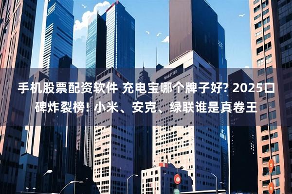 手机股票配资软件 充电宝哪个牌子好? 2025口碑炸裂榜! 小米、安克、绿联谁是真卷王