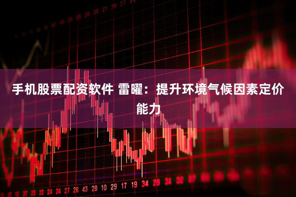 手机股票配资软件 雷曜：提升环境气候因素定价能力